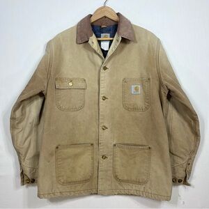 Vintage Blanket Lined Carhartt Chore Jacket